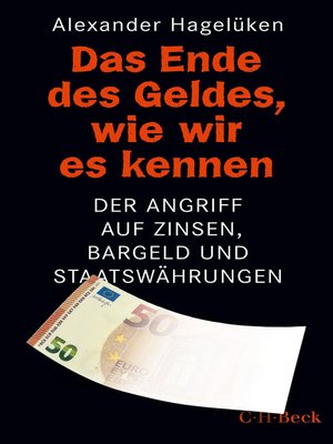 cover image of Das Ende des Geldes, wie wir es kennen